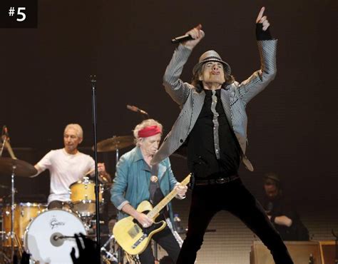 The Rolling Stones 50th Anniversary London Top 20 Highest Paid