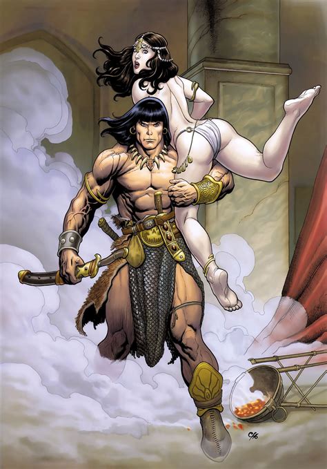 Conan The Barbarian By Frank Cho Comic Book Artists Comic Book