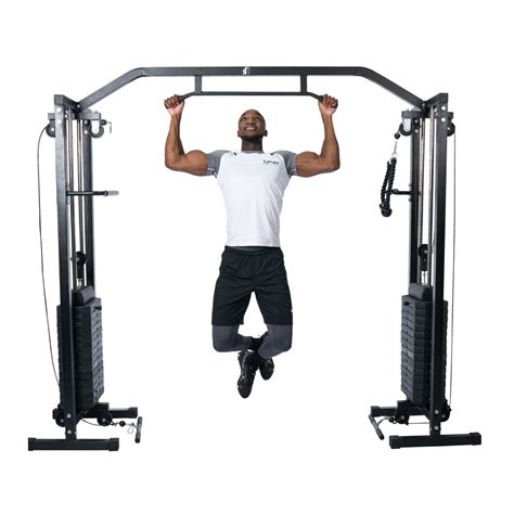 Fit4home Multi Gym 150kg Cable Crossover Machine Home Fitness Station