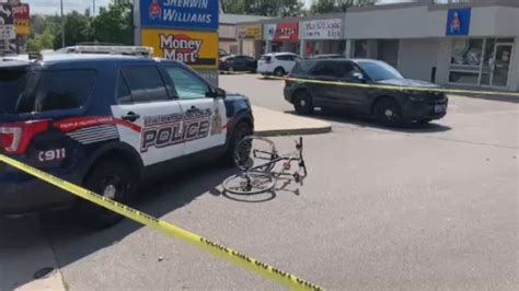 Cyclist Transported To Hospital After Collision With Wrps Cruiser Ctv News