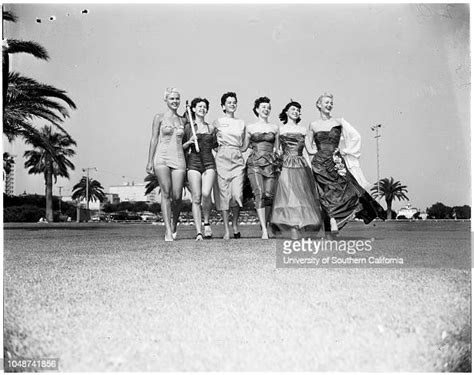 Wardrobe For Winner Of Miss Welcome Long Beach Contest 16 May 1952