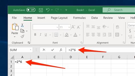 How To Multiply Cells And Numbers In Microsoft Excel Using 3 Different