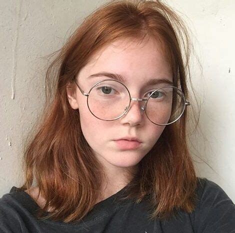 Pin By Sketchy Rider On Her Ginger Hair Hair Beauty Girls With Glasses