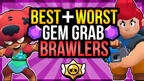 Read our guides for their full ability lists, stats, tips, tricks, and video guides. GEM GRAB TIER LIST! Best & Worst Brawlers for Gem Grab ...