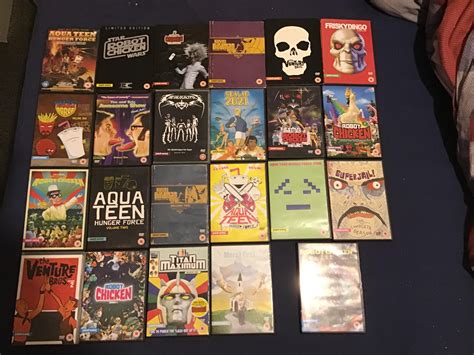 My Revolver Entertainment Adult Swim Dvd Collection So Far R