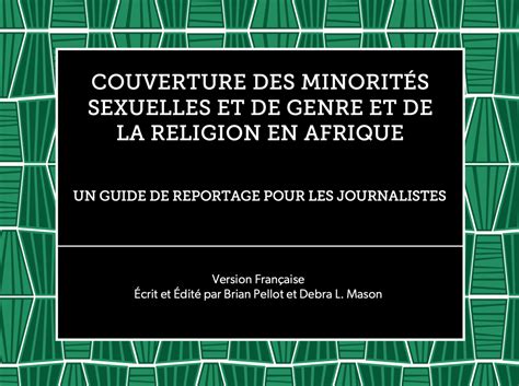 Couverture Des Minorités Sexuelles Et De Genre Et De La Religion En Afrique Un Guide De
