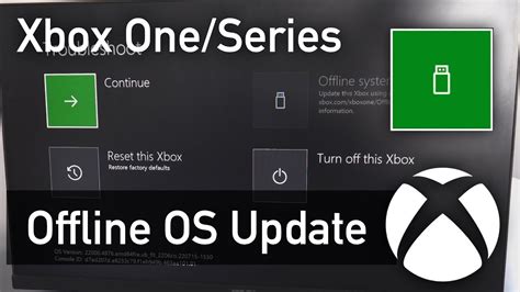 How To Update Xbox Oneseries Xs Offline 2022 Youtube