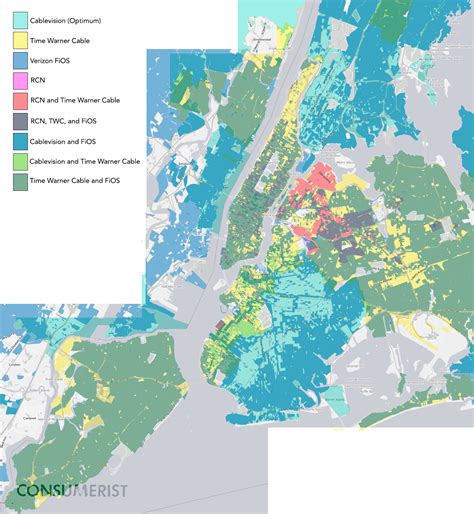 Here’s What the Lack of Broadband Competition Looks Like on a Map
