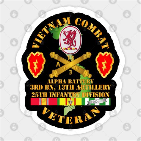 Vietnam Combat Veteran W A Btry 3rd Bn 13th Artillery Dui 25th Id