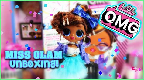 New Lol Surprise Omg Present Miss Glam Fashion Doll Unboxing And Review