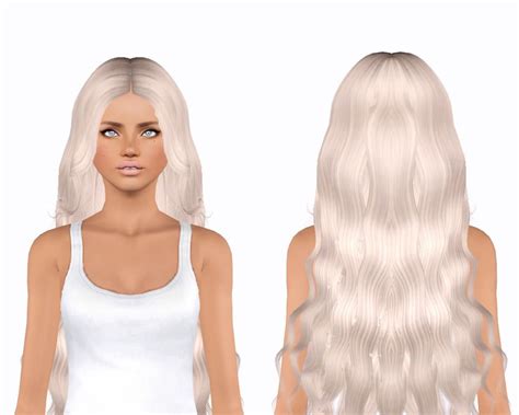 Alesso`s Hourglass Hairstyle Retextured By Plumblobs For Sims 3 Sims