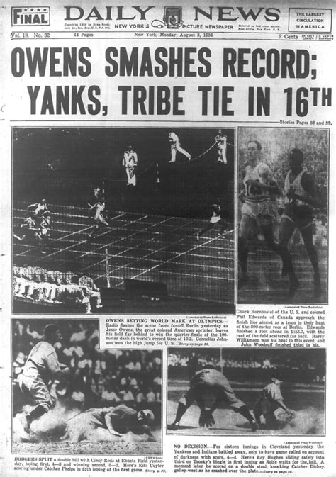 Aktuelle nachrichten und hintergründe aus politik, wirtschaft und sport aus berlin, deutschland und der welt. Jesse Owens wins the 100-meter dash at 1936 Berlin ...