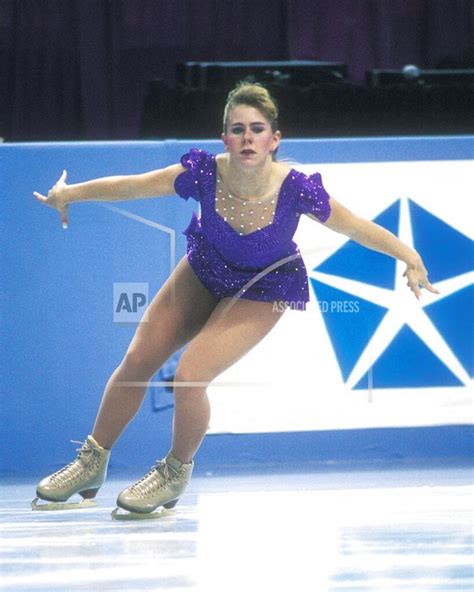 tonya harding performing her free skate during the u s figure skating championships in phoenix