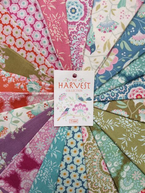 Tilda Harvest Quilt Collection Gorgeous Colours And Lovely Floral