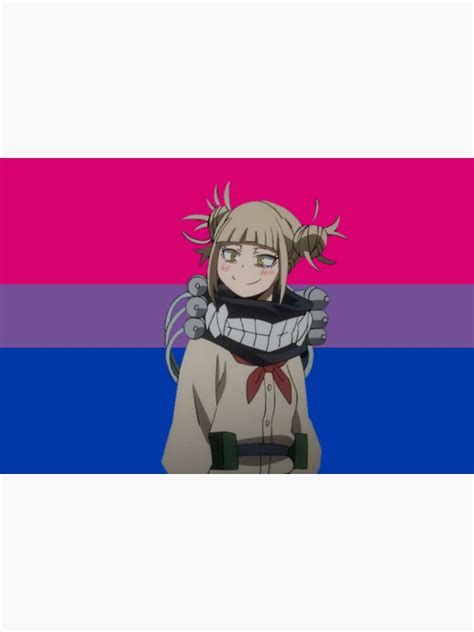 Himiko Toga Bisexual Pride Sticker By Cosplayshin Redbubble