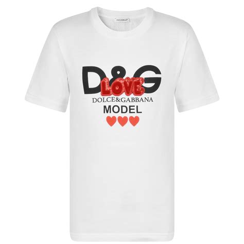 Dolce And Gabbana Children Girls Model T Shirt Flannels