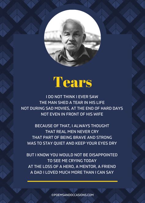 20 Beautiful Funeral Poems For Dad To Help Comfort You Poems And