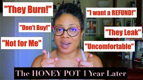 🍯the Honey Pot Non Herbal Pads How I Feel About The Honey Pot 1 Year Later Youtube