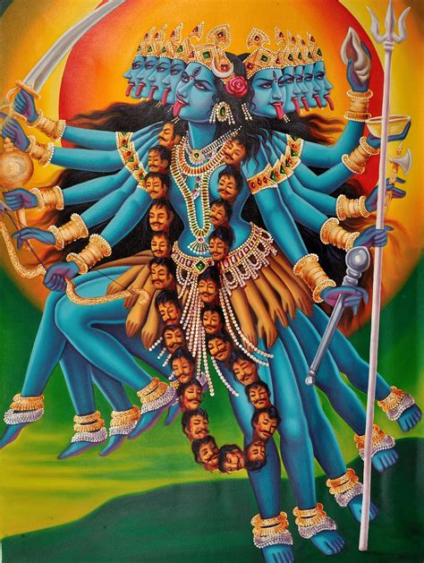 Goddess Mahakali Exotic India Art