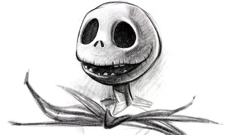 Draw Jack Skellington Halloween Special Youtube