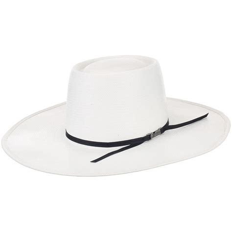 American Hat Co 5604 Flat Brim Vaquero Straw Cowboy Hat