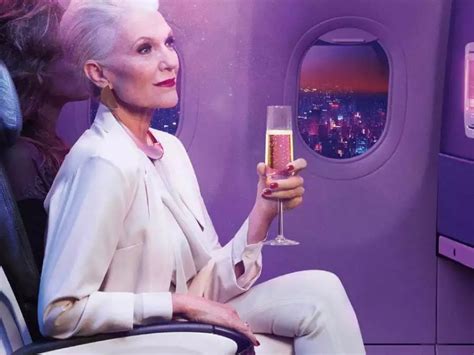 Elon Musk S Mom Is The Classy Lady In Virgin America Ads Business