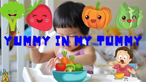 Yummy In My Tummy Happy Babies Eating Food Encourage Your Baby To