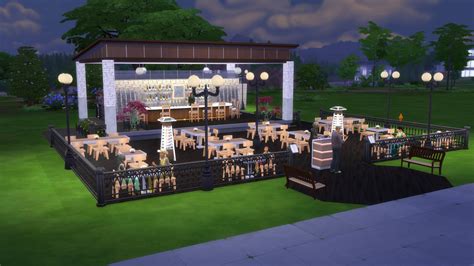 The Sims 4 Building Challenge Tiny Summer Restaurant Sims Online