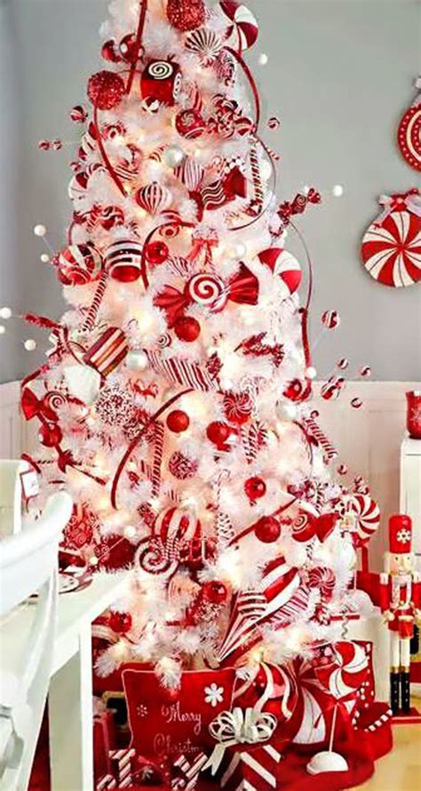 Red And White Peppermint Candy Christmas Tree Pictures Photos And