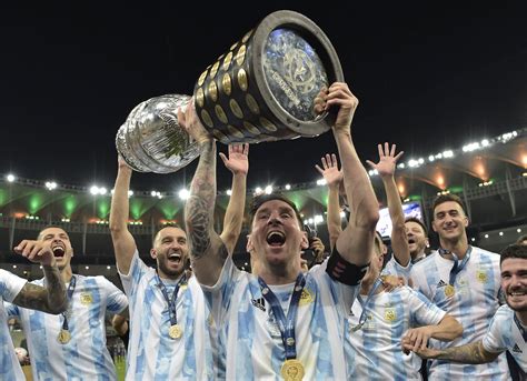 messi ganha seu primeiro título com argentina ao vencer brasil na final da copa américa