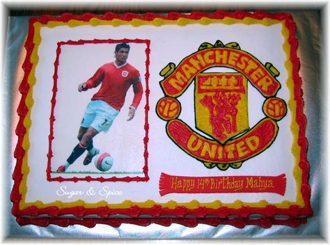Ronaldo Manchester United Cake A Photo On Flickriver
