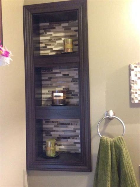 Download your plans today and get started on your we have had a plan in our minds for the longest time to build recessed shelves in the wall between the studs. diy bathroom makeover ideas | Recessed shelves, Recessed ...