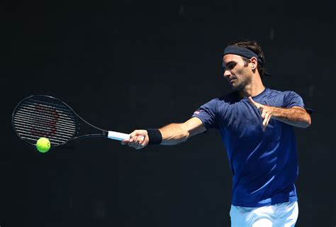 Roger Federer Remembers Coach Prepares For Australian Open