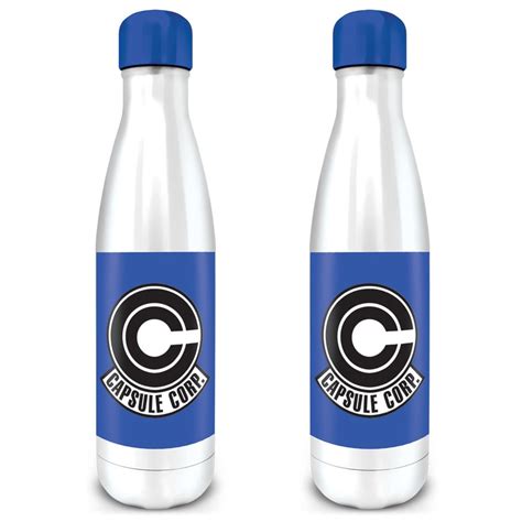 Dragon Ball Z Capsule Corp Metal Drink Bottle Water Bottle Free