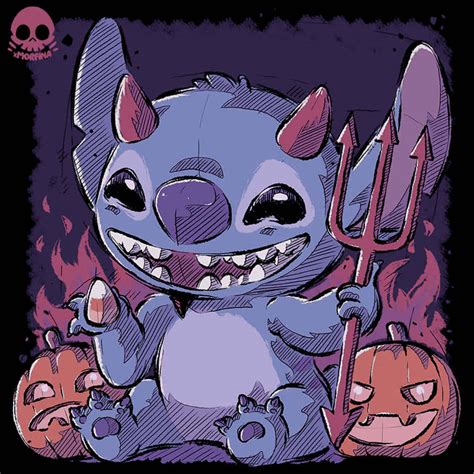 Download Get Ready For A Scary And Fun Lilo And Stitch Halloween