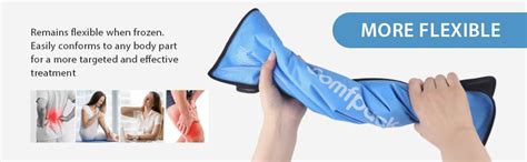 Comfpack Extra Large Gel Ice Pack For Injuries Cold Compress Therapy