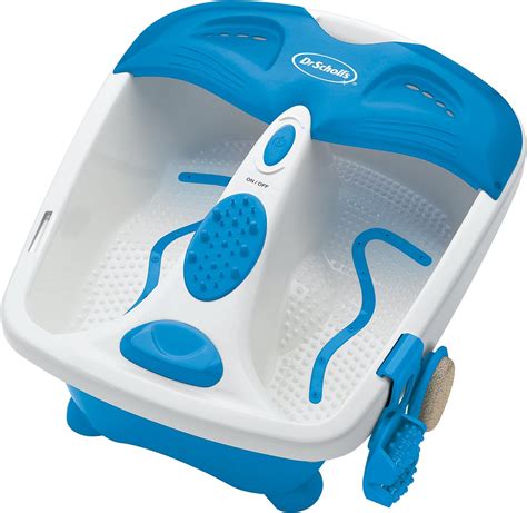 Dr Scholls Drfb7006b Sole Solutions Foot Spa With Massage Heat And Bubbles Amazonca Health