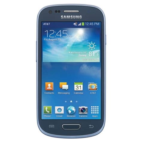 Shop Samsung Galaxy S3 Mini Sm G730a Blue Unlocked 4g Lte Android 42