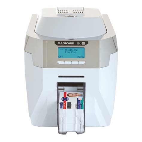 This can the be done using the id card printer support utility. Magicard Rio Pro | Essentra Security ID