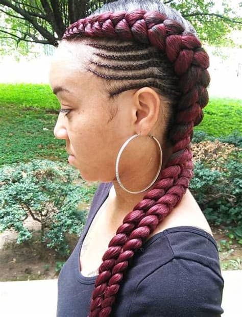 You can wear them braided all the way to the ends, or open to leave you with loose, flowing hair. 20 Best African American Braided Hairstyles for Women 2017 ...