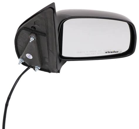 2015 Nissan Frontier K Source Replacement Side Mirror Electric Textured Black Passenger Side