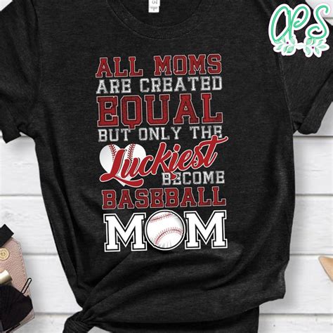 The Luckiest Become Baseball Mom PNG File Template CustomPartyShirts