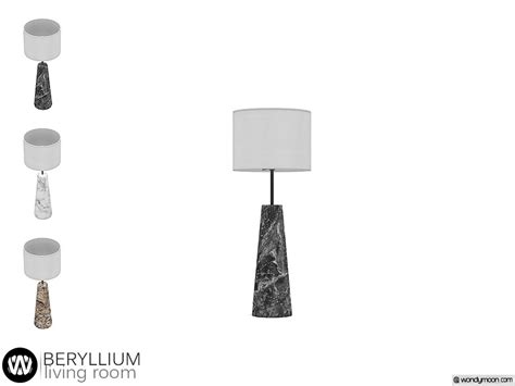 The Sims Resource Beryllium Floor Lamp