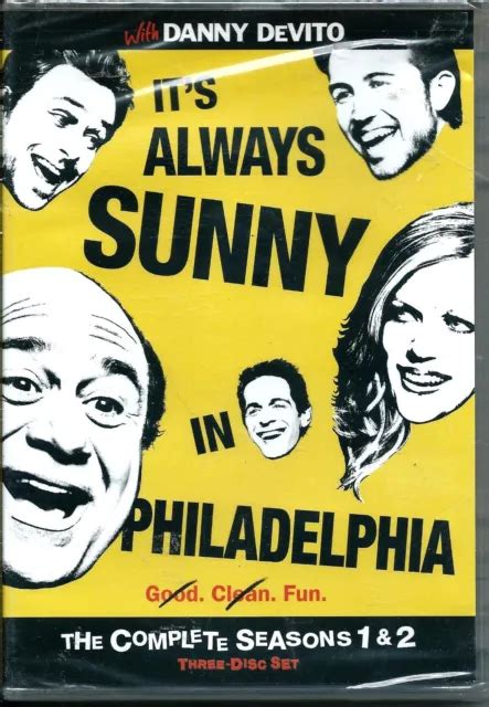 Danny Devito Its Always Sunny In Philadelphia Dvd Seasons 1 And 2 New