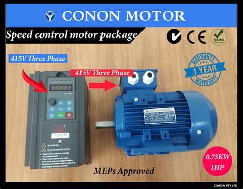 Three Phase Varaible Frequency Drive With Electric Motor Speed Control