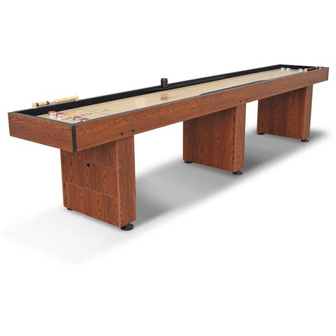 Eastpoint Sports 9 Foot Solid Pine Shuffleboard Game Table