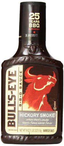 Bull’s Eye Hickory Smoked Barbecue Sauce 18 Ounce Bottle Lowerover