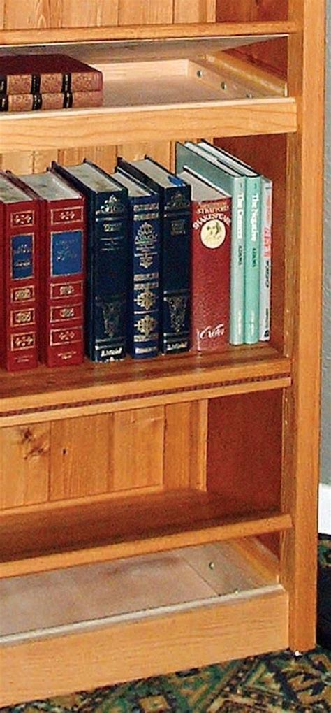 Headboard designed to hide handguns, money or rifle. bookshelf_2- Hidden Compartment Bookcase ... a great idea ...