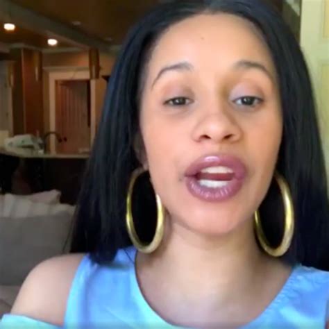 All Natural Cardi Bs Best No Makeup Moments Photo 1