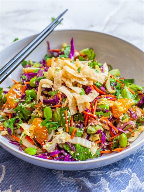 Asian Chicken Salad Recipe Video Tatyanas Everyday Food